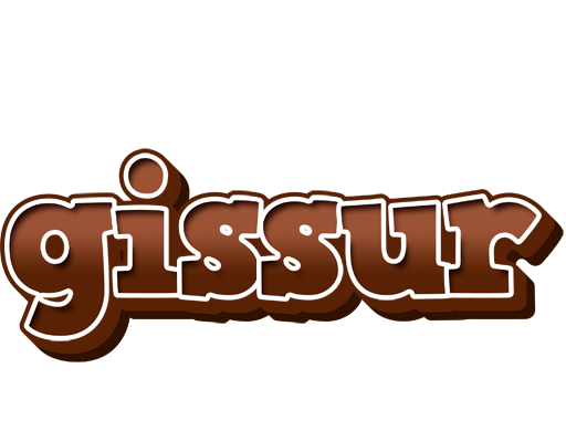 Gissur brownie logo