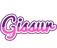 Gissur cheerful logo