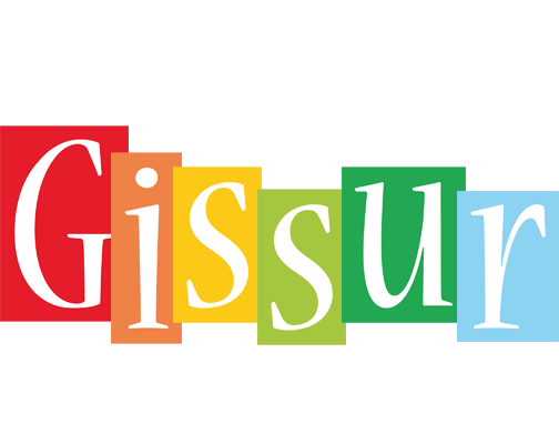 Gissur colors logo