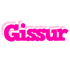 Gissur dancing logo