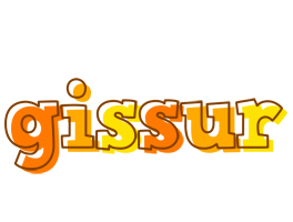 Gissur desert logo
