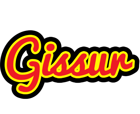 Gissur fireman logo