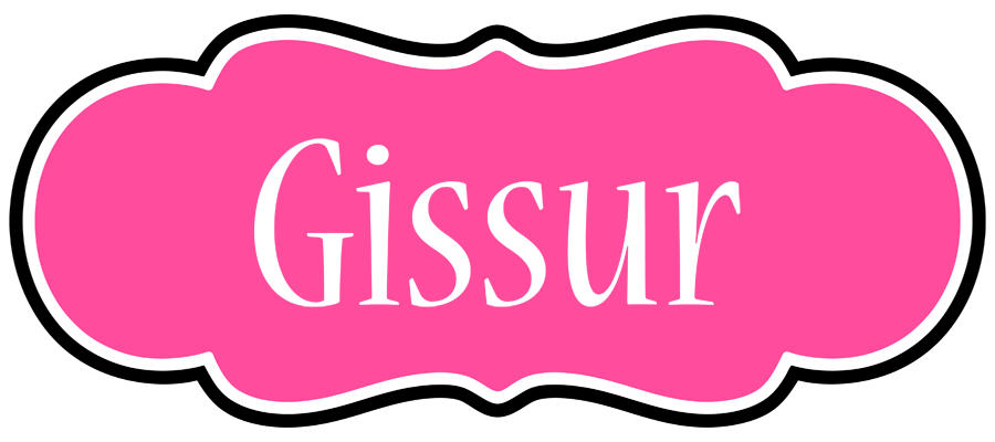 Gissur invitation logo
