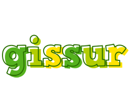 Gissur juice logo