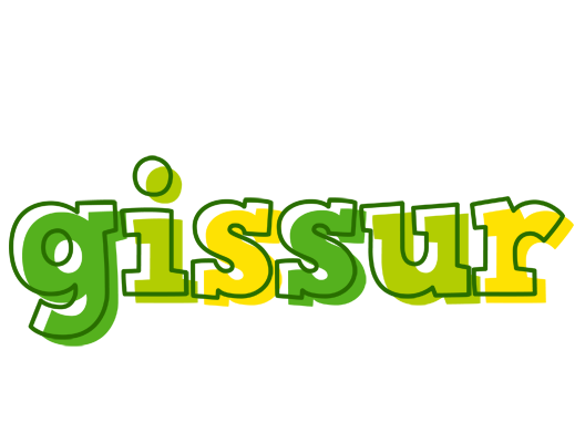 Gissur juice logo