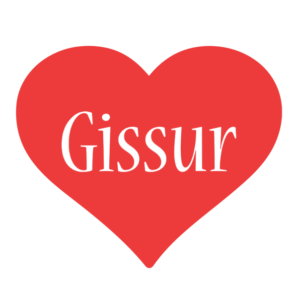 Gissur love logo