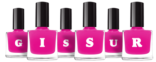 Gissur nails logo