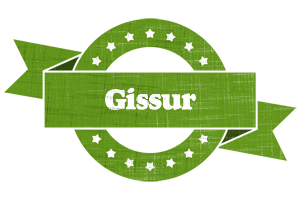 Gissur natural logo