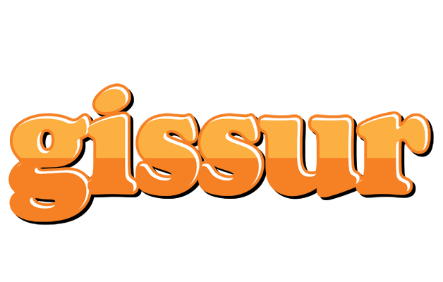 Gissur orange logo