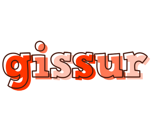 Gissur paint logo