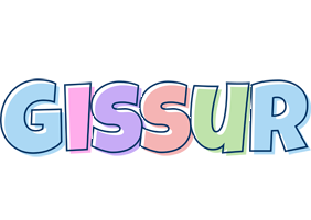 Gissur pastel logo