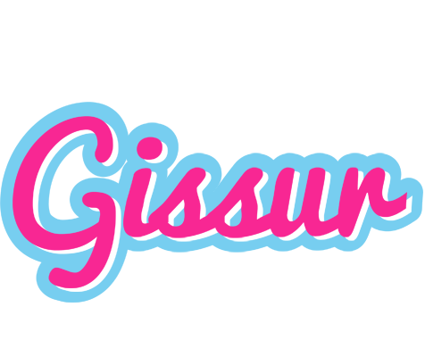Gissur popstar logo