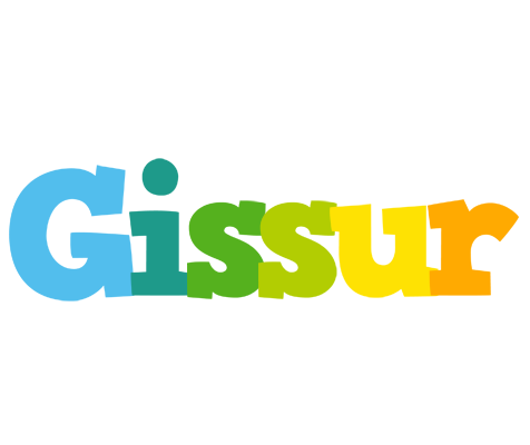 Gissur rainbows logo