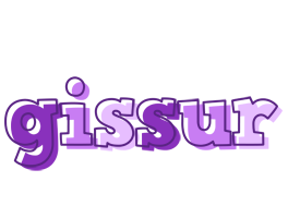 Gissur sensual logo
