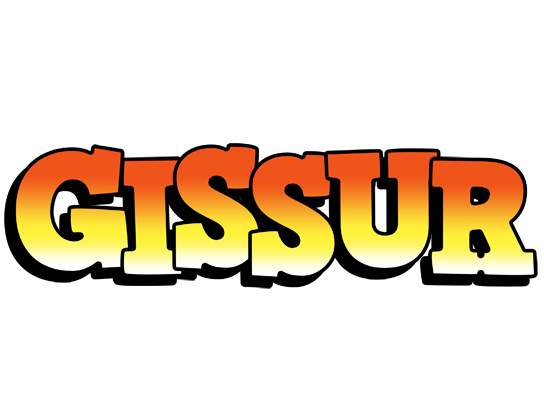 Gissur sunset logo