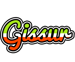 Gissur superfun logo
