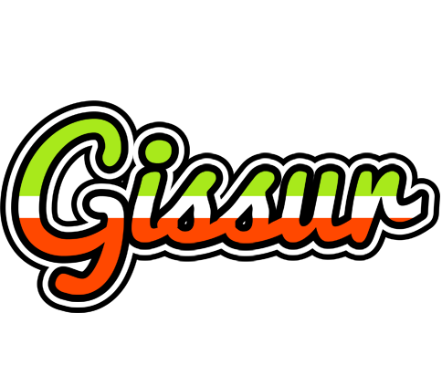 Gissur superfun logo