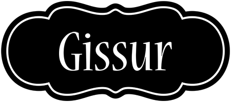 Gissur welcome logo