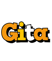 Gita cartoon logo