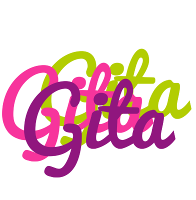 Gita flowers logo