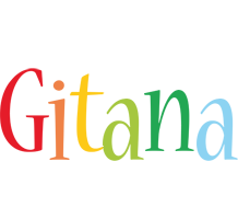 Gitana birthday logo