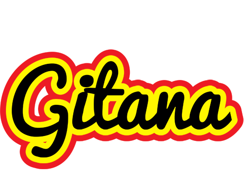 Gitana flaming logo