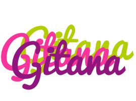 Gitana flowers logo