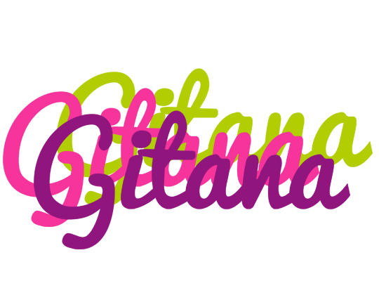 Gitana flowers logo