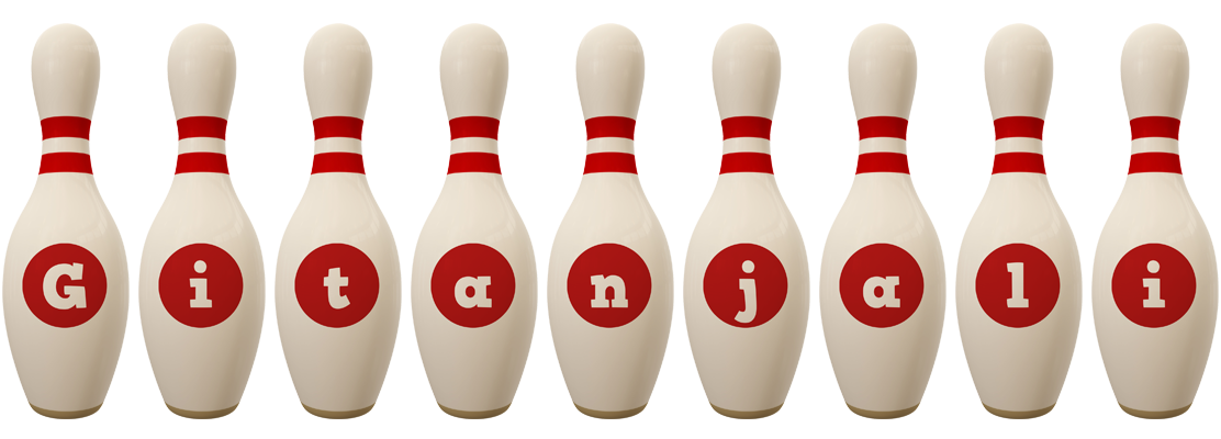 Gitanjali bowling-pin logo