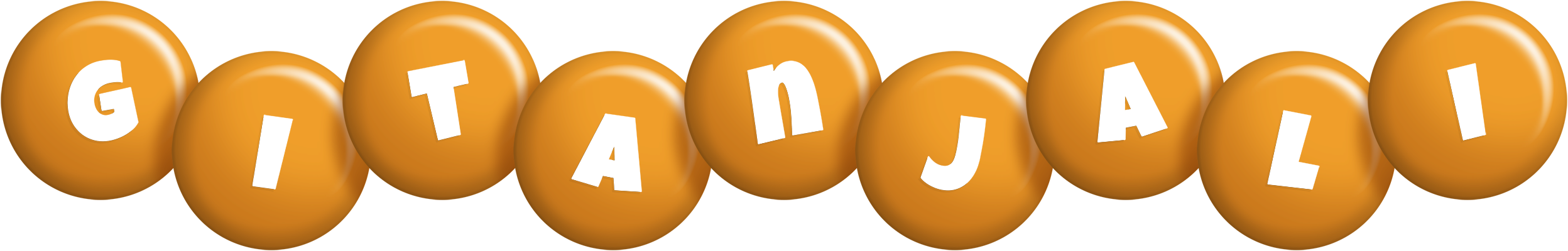 Gitanjali candy-orange logo
