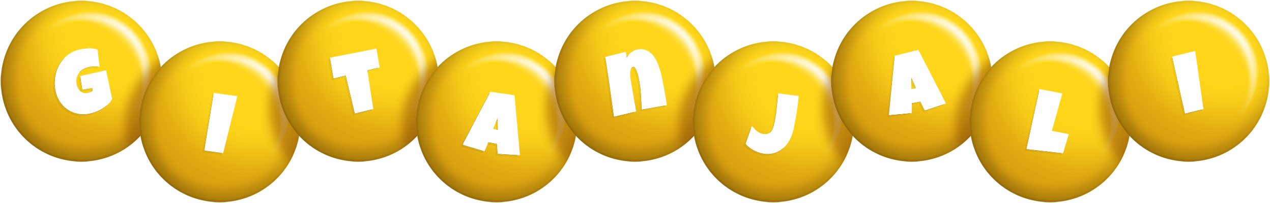 Gitanjali candy-yellow logo