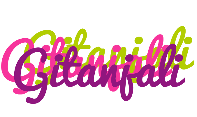 Gitanjali flowers logo