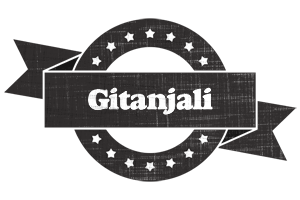 Gitanjali grunge logo