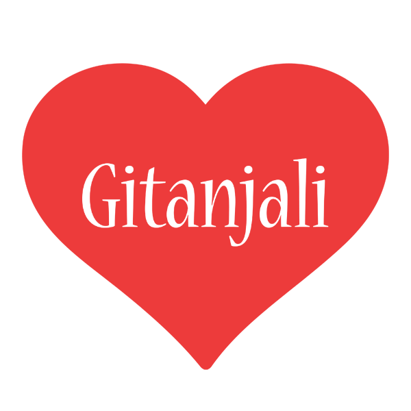 Gitanjali love logo