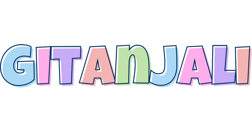 Gitanjali pastel logo