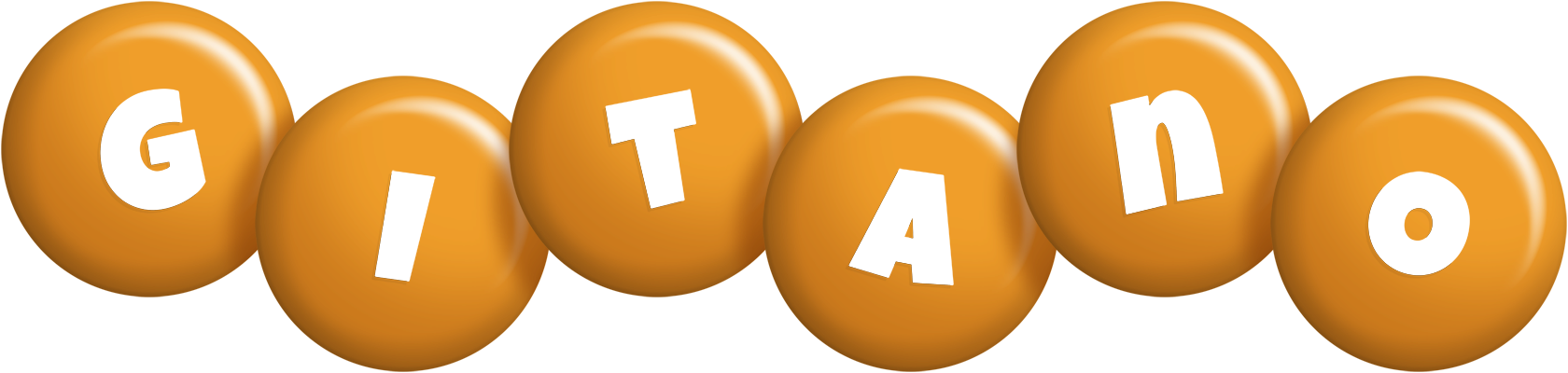 Gitano candy-orange logo