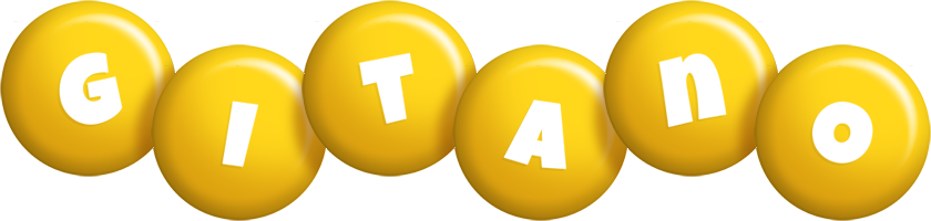 Gitano candy-yellow logo