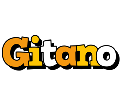 Gitano cartoon logo