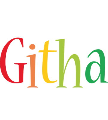 Githa birthday logo