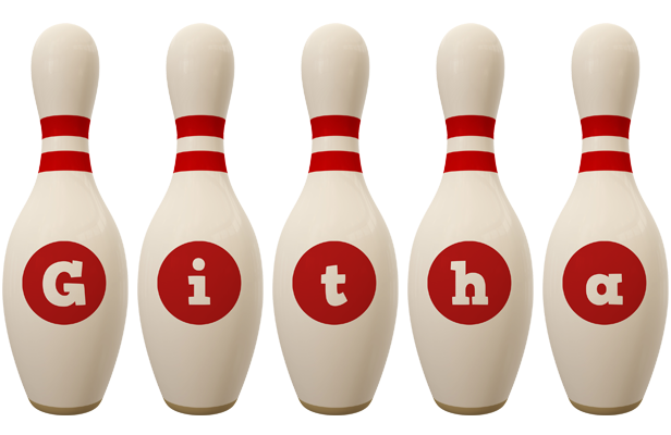Githa bowling-pin logo