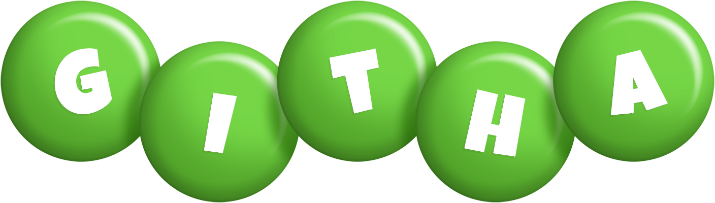 Githa candy-green logo