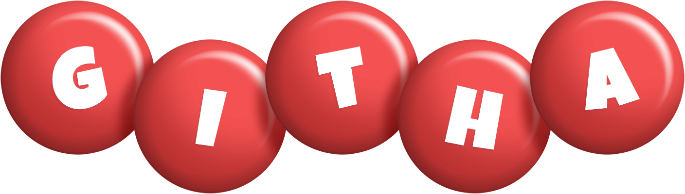 Githa candy-red logo