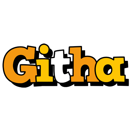 Githa cartoon logo