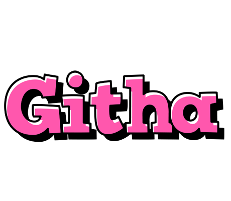 Githa girlish logo