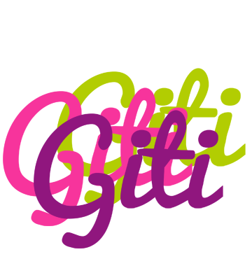 Giti flowers logo