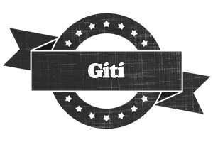 Giti grunge logo