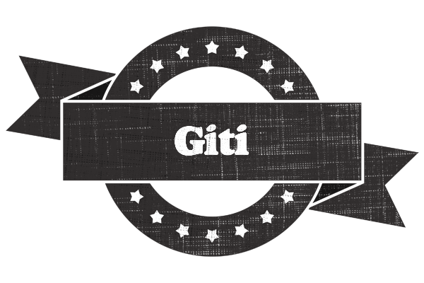 Giti grunge logo