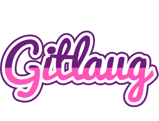 Gitlaug cheerful logo