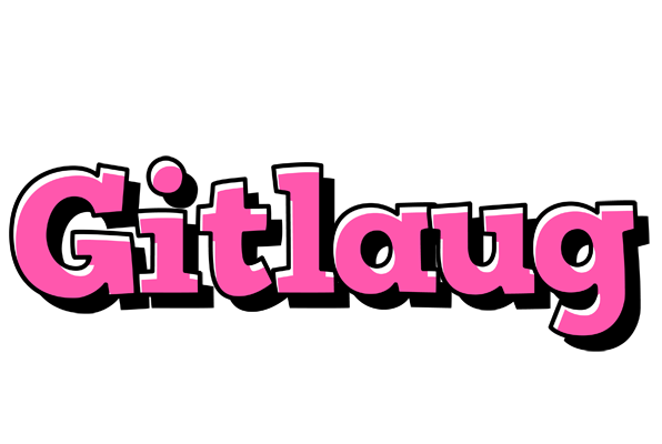 Gitlaug girlish logo