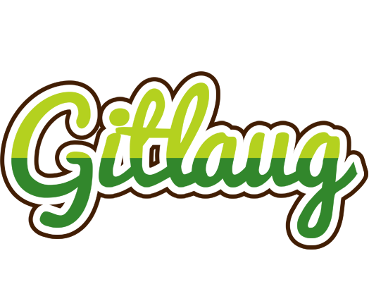 Gitlaug golfing logo